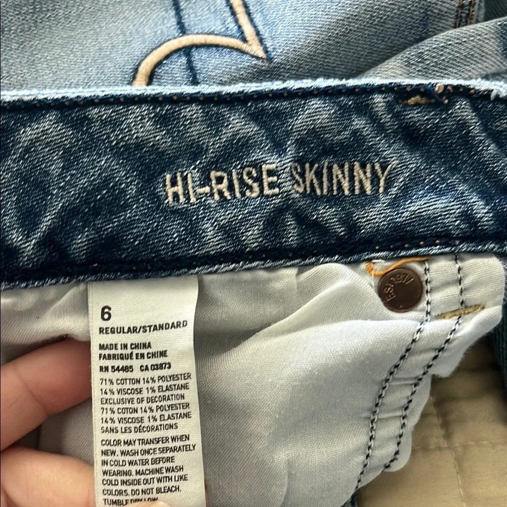 4 Pairs of Blue Jeans - American Eagle (3 prs)/ 1 Express - See Description - Picture 9 of 12